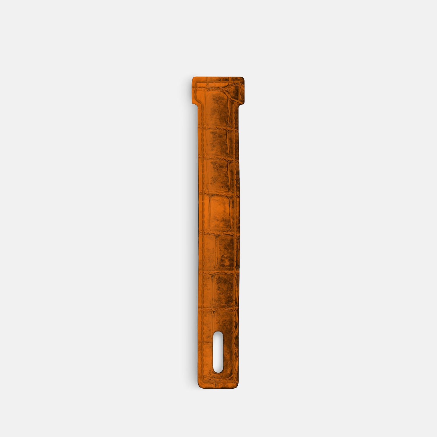 Orange iPhone 16 Pro Max Additional Strap Himalayan Crocodile -2 | Orange