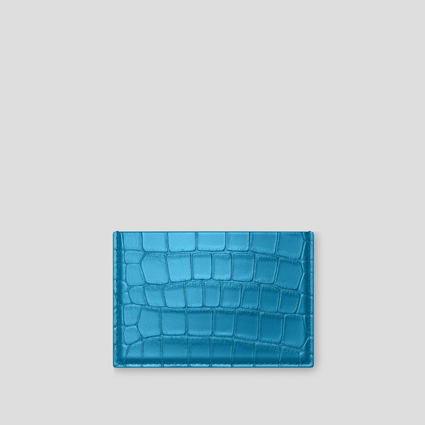 Card Pocket In Alligator