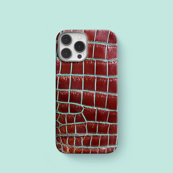 Classic Case 1/1 Clay Court For iPhone 15 Pro In Alligator