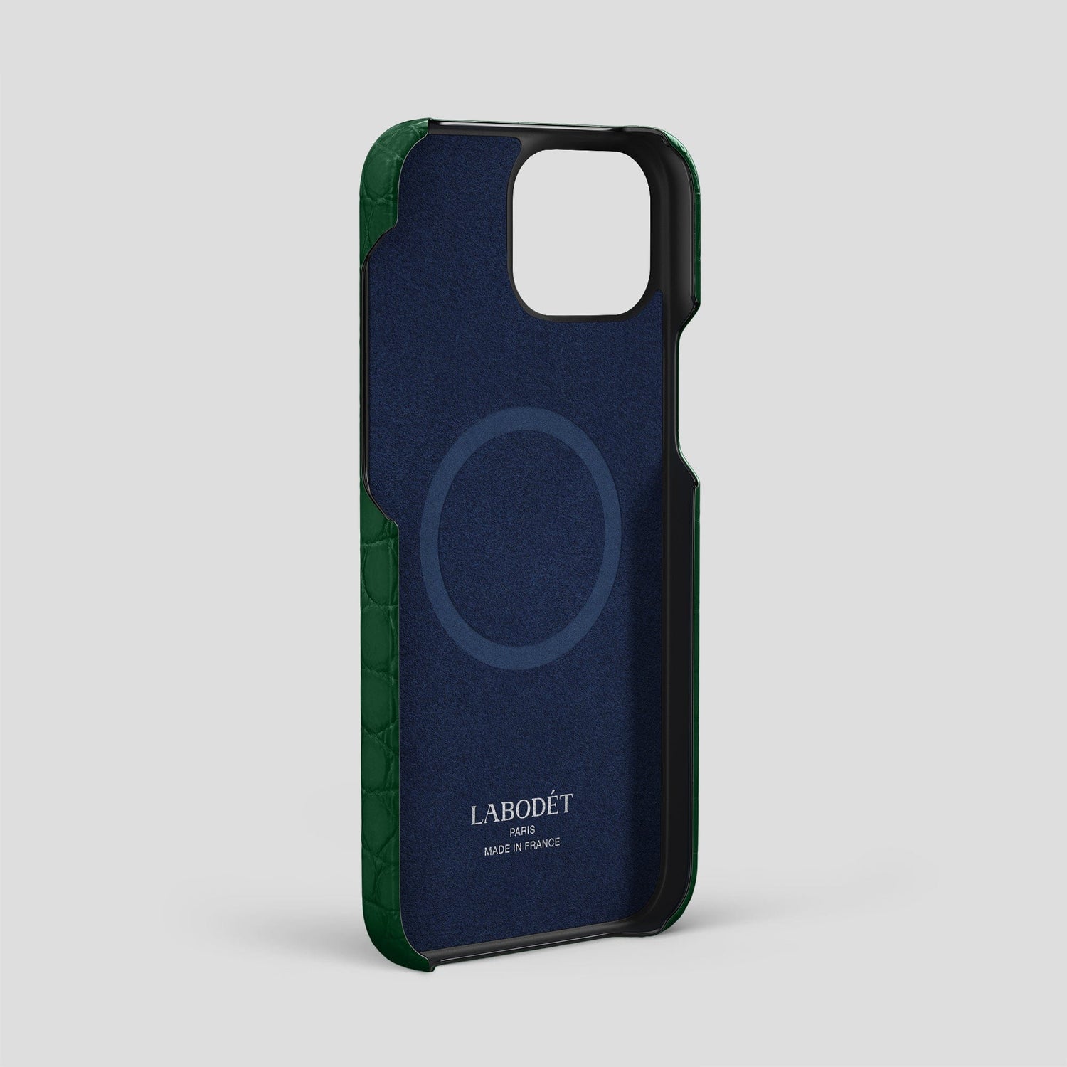 Forest-Green iPhone 15 Pro Max Slim Case Alligator -4 | Forest-Green