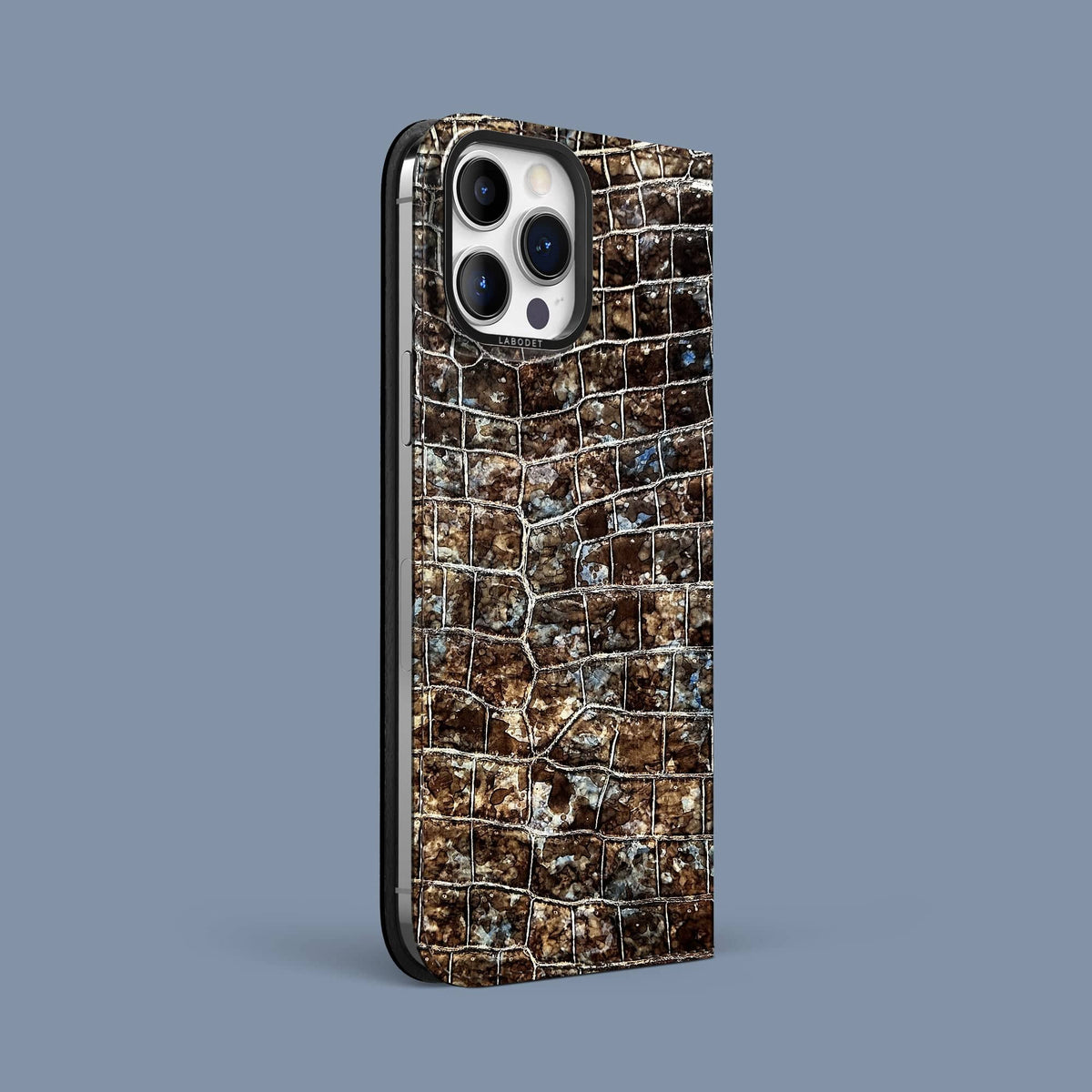 iPhone 14 Pro Max Folio Case 1/1 Pomegranate Alligator MagSafe Labodet