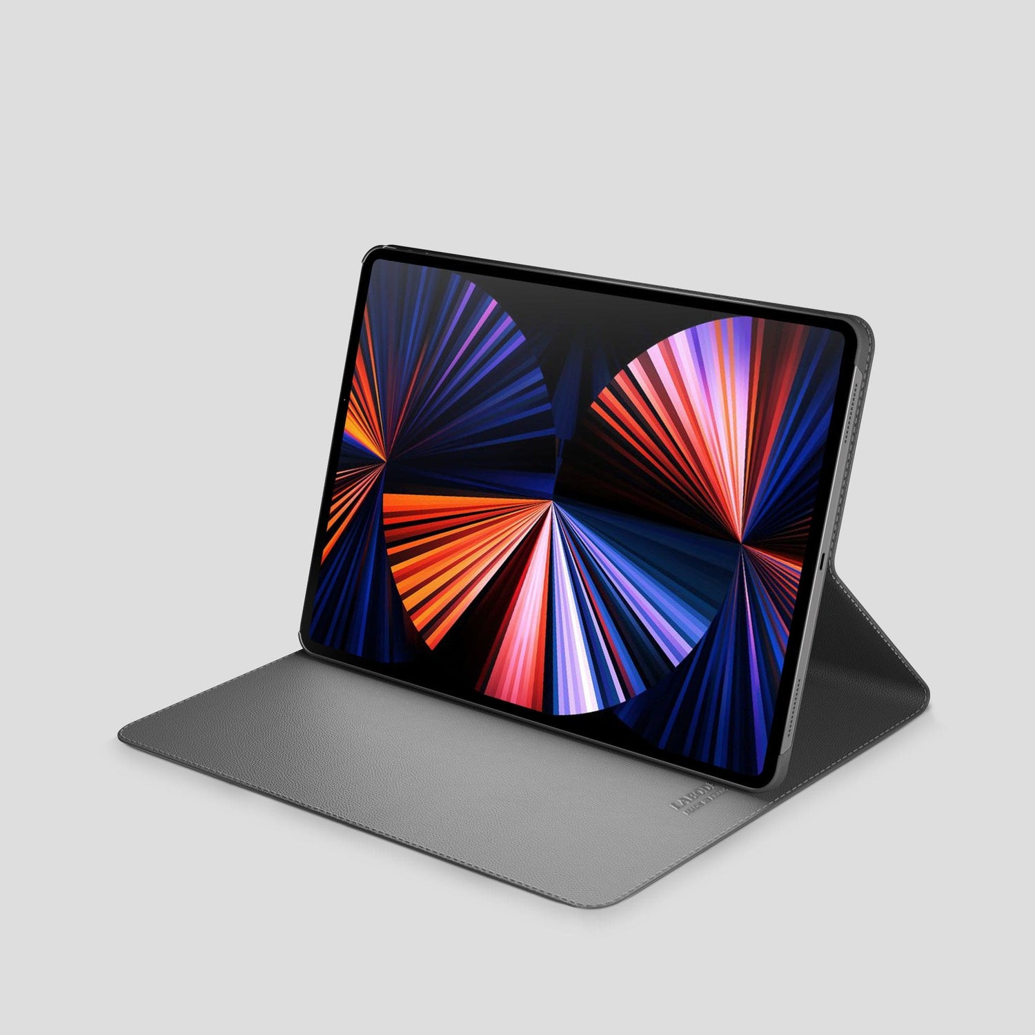 Curaçao-Blue Folio Stand Case For iPad Pro 11-inch (2nd/3rd/4th gen) Alligator -4 | Curaçao-Blue