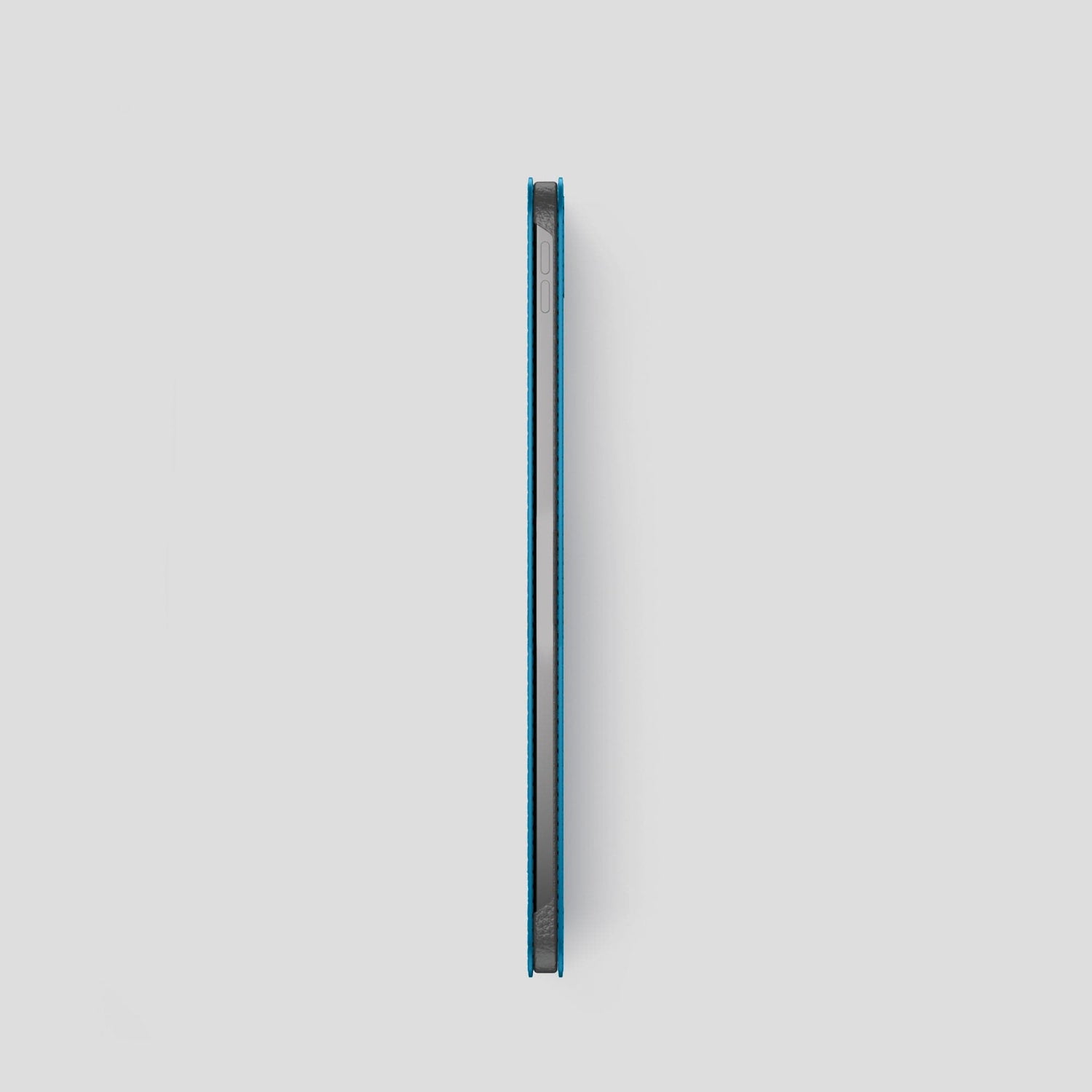 Curaçao-Blue Folio Stand Case For iPad Pro 11-inch (2nd/3rd/4th gen) Alligator -5 | Curaçao-Blue