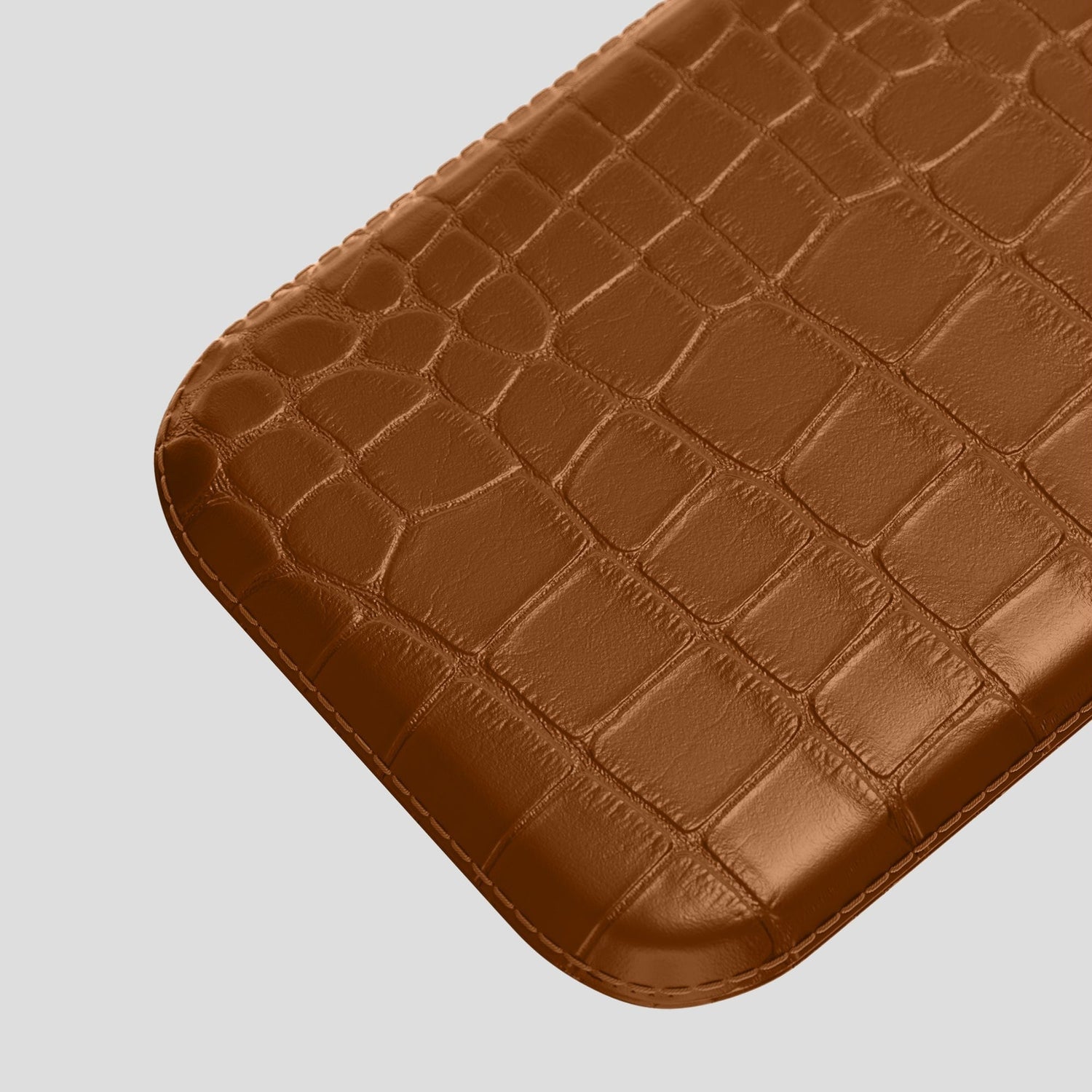 Honey iPhone 14 Pro Pouch Case Alligator -3 | Honey