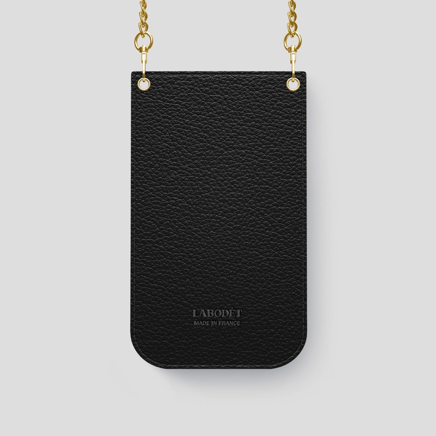 Green iPhone 14 Pro Crossbody Bag Himalayan Crocodile with Gold Metal -3 | Green-Gold