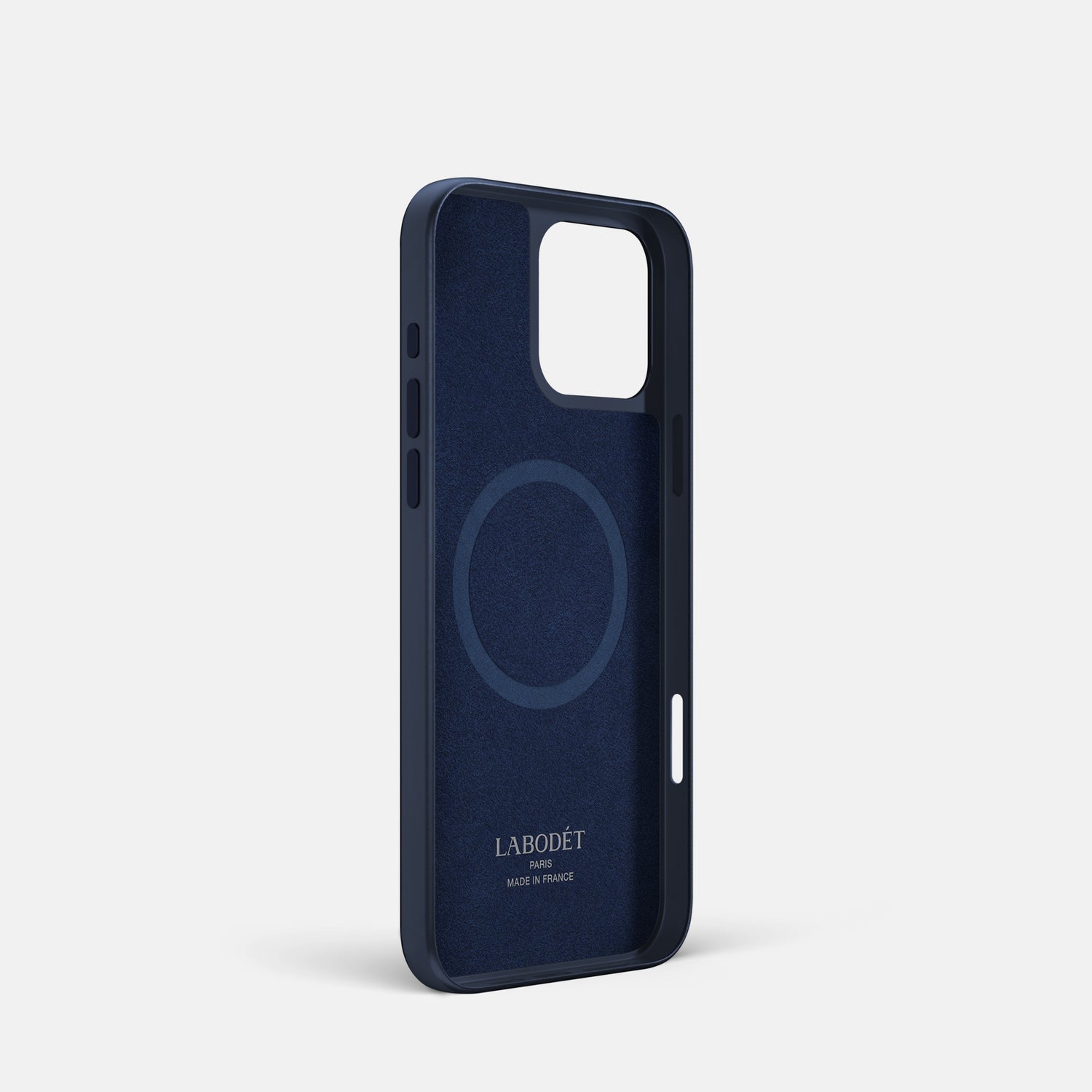 Black iPhone 16 Pro Toned Sport Case In Alligator with Blue -4 | Black-Blue