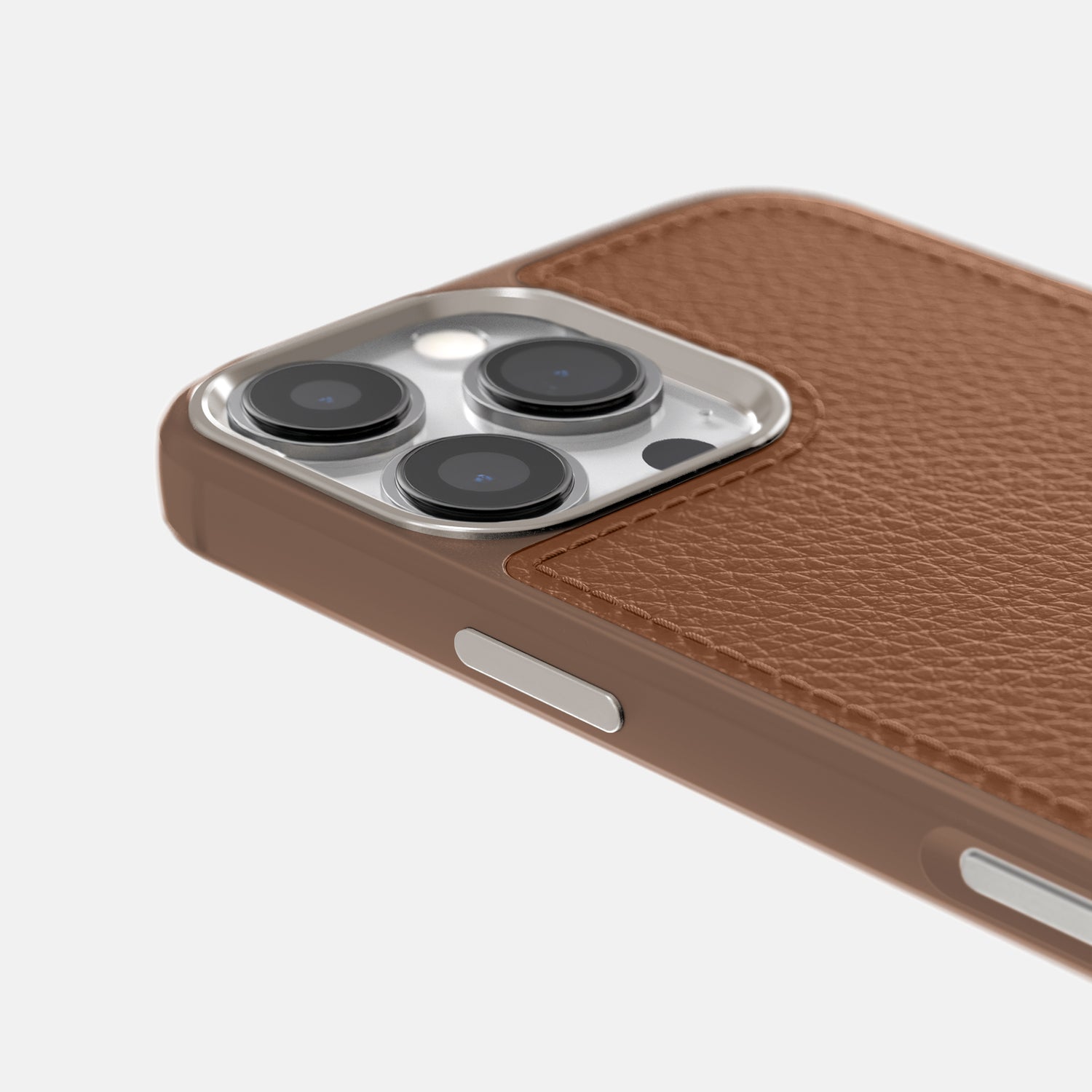 Caramel iPhone 16 Pro Sport Case Alligator with Brown -5 | Caramel-Brown