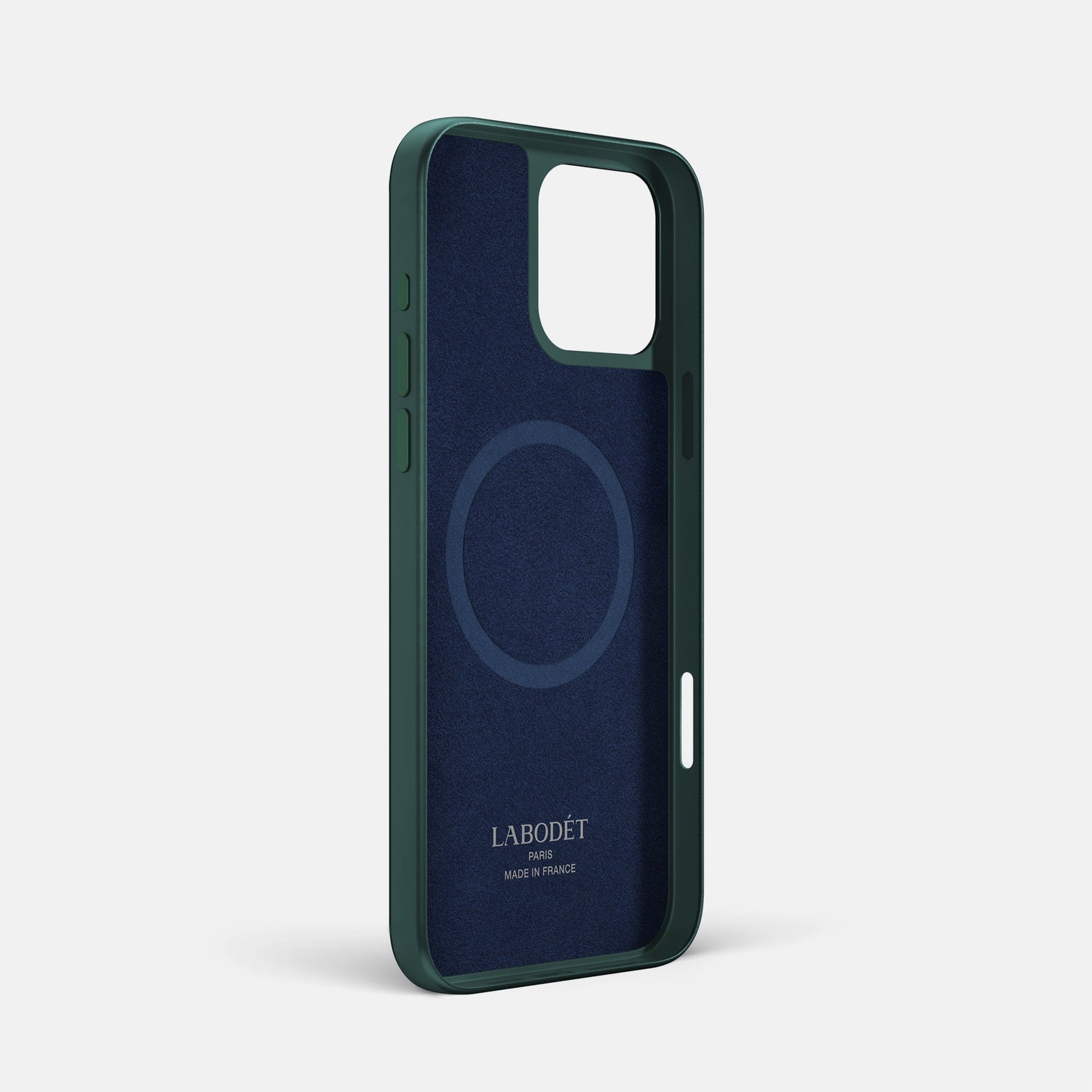 Grey iPhone 16 Pro Max Toned Sport Case In Alligator with Green -4 | Grey-Green