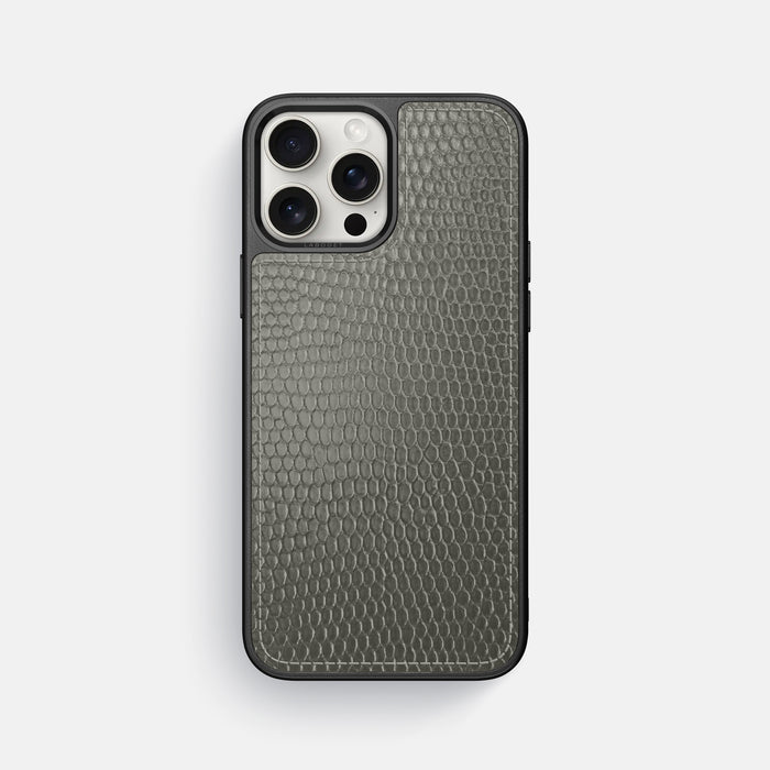Grey iPhone 16 Pro Max Sport Case Lizard -1 | Grey
