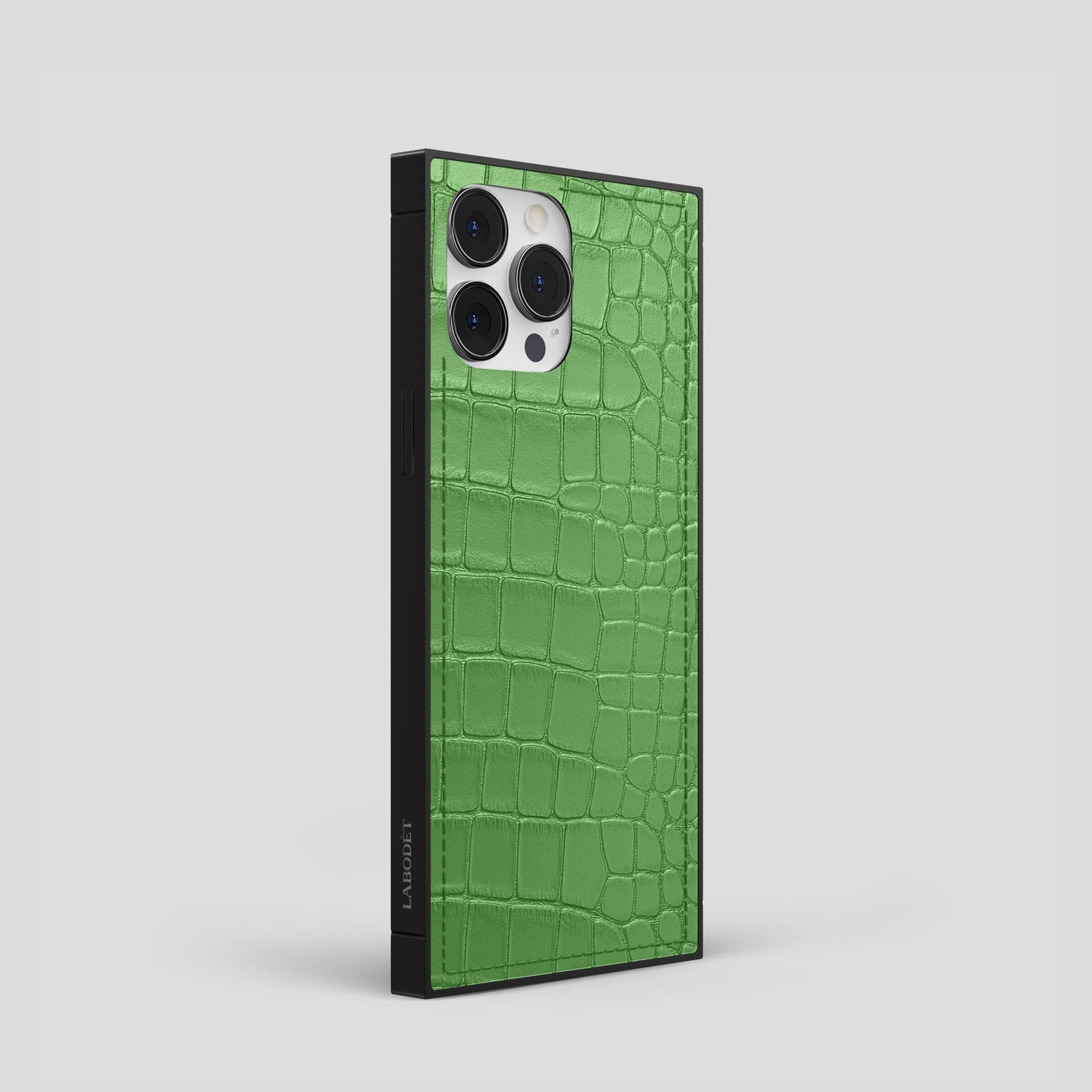 Apple-Green iPhone 14 Pro Square Alligator -2 | Apple-Green