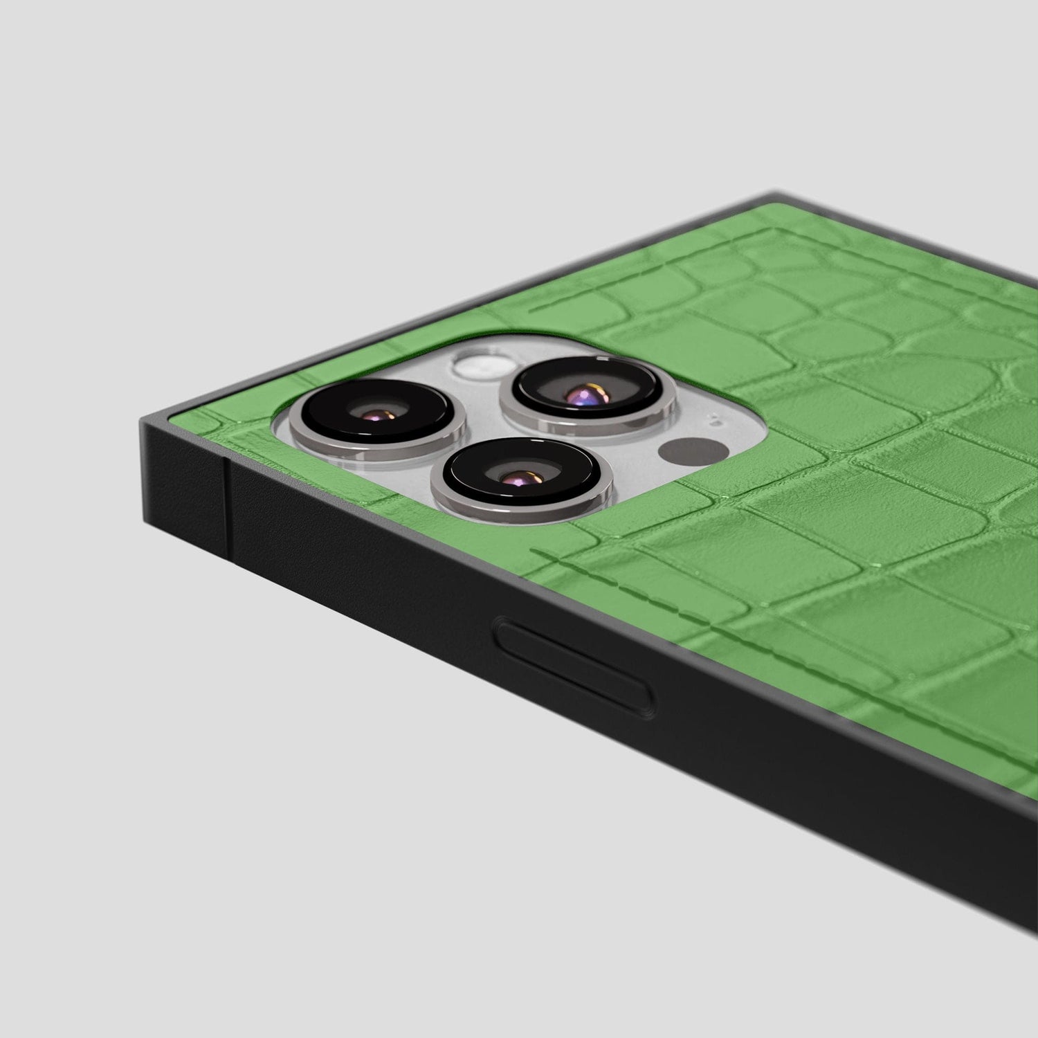 Apple-Green iPhone 14 Pro Square Alligator -5 | Apple-Green