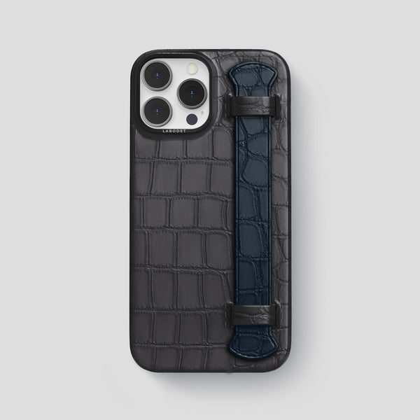 Handle Case Coloré For iPhone 15 Pro Max In Alligator