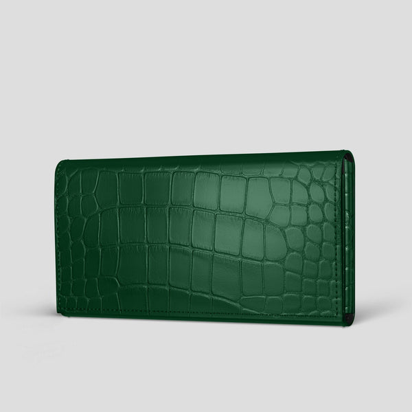 Wallet Case For iPhone 15 Pro In Alligator