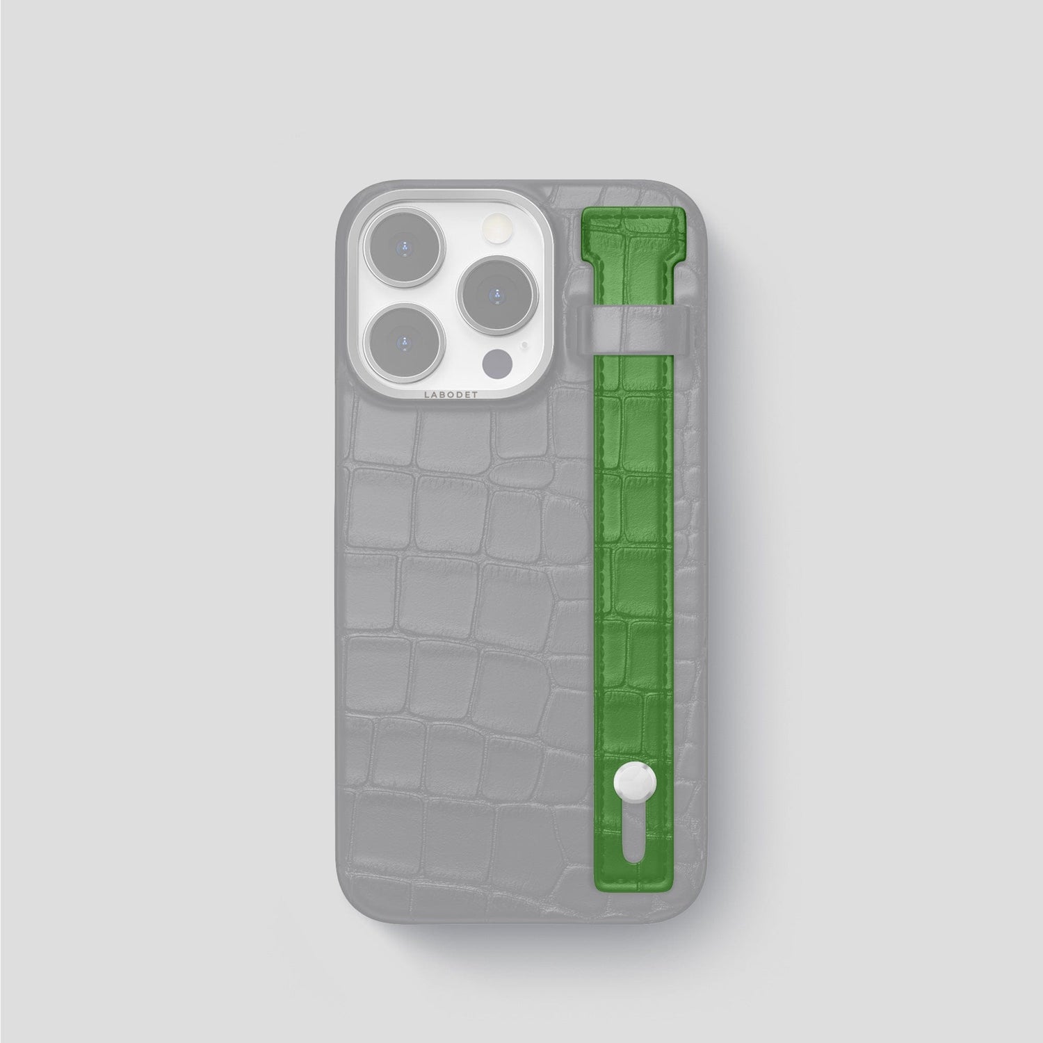 Apple-Green iPhone 14 Additional Strap Alligator -1 | Apple-Green