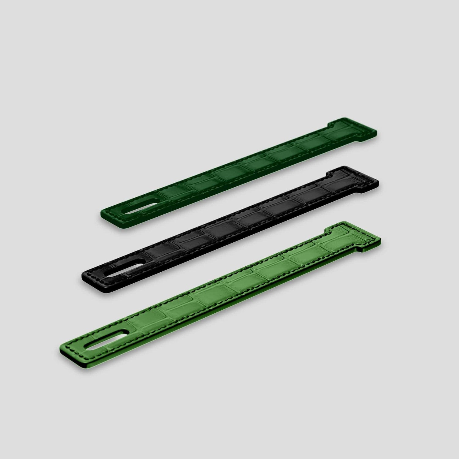Apple-Green iPhone 14 Additional Strap Alligator -3 | Apple-Green