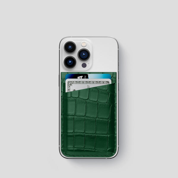 MagSafe Wallet For iPhone 13 Pro In Alligator