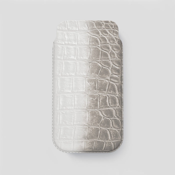 Light iPhone 14 Pro Max Himalaya Pouch Case Himalayan Crocodile -1 | Light