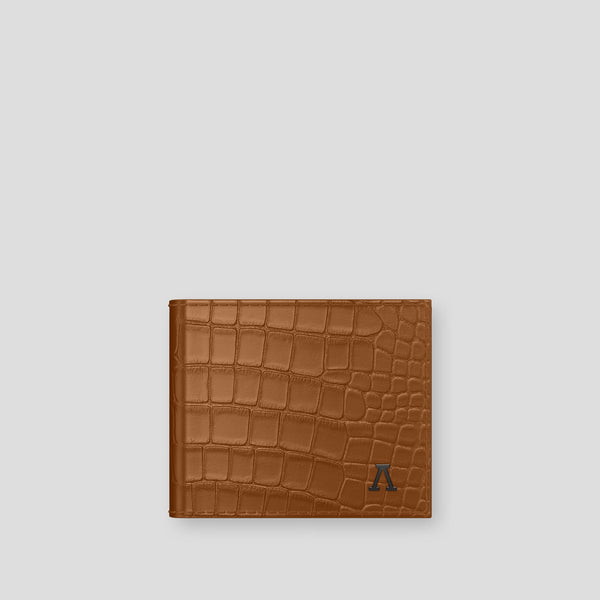 Bi-fold Wallet In Alligator