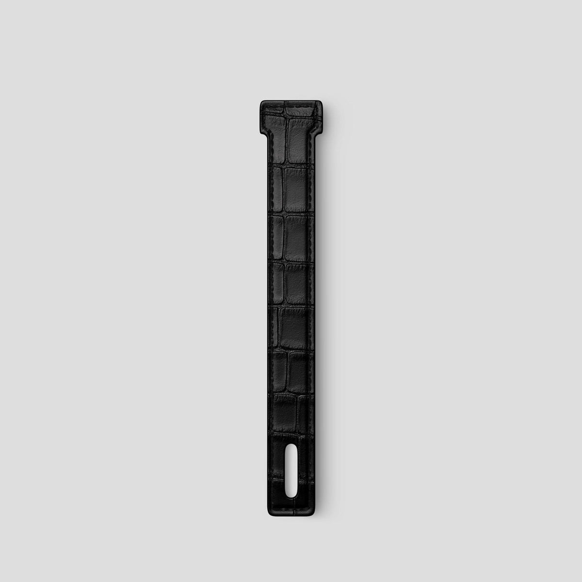 Black iPhone 14 Additional Strap Alligator -2 | Black