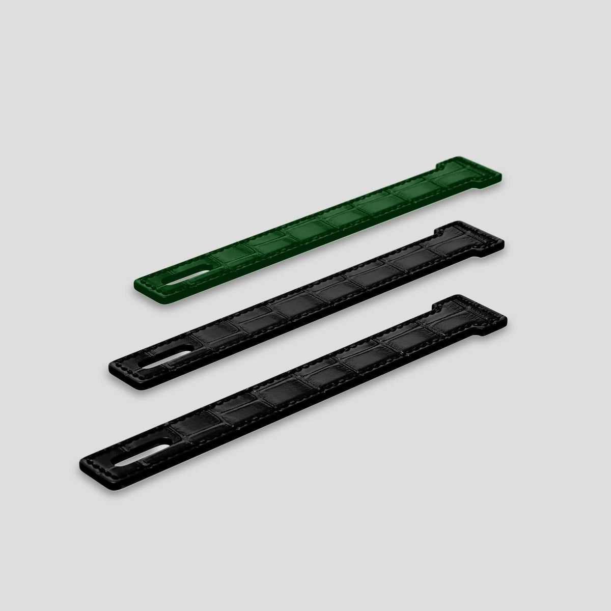 Black iPhone 14 Additional Strap Alligator -3 | Black