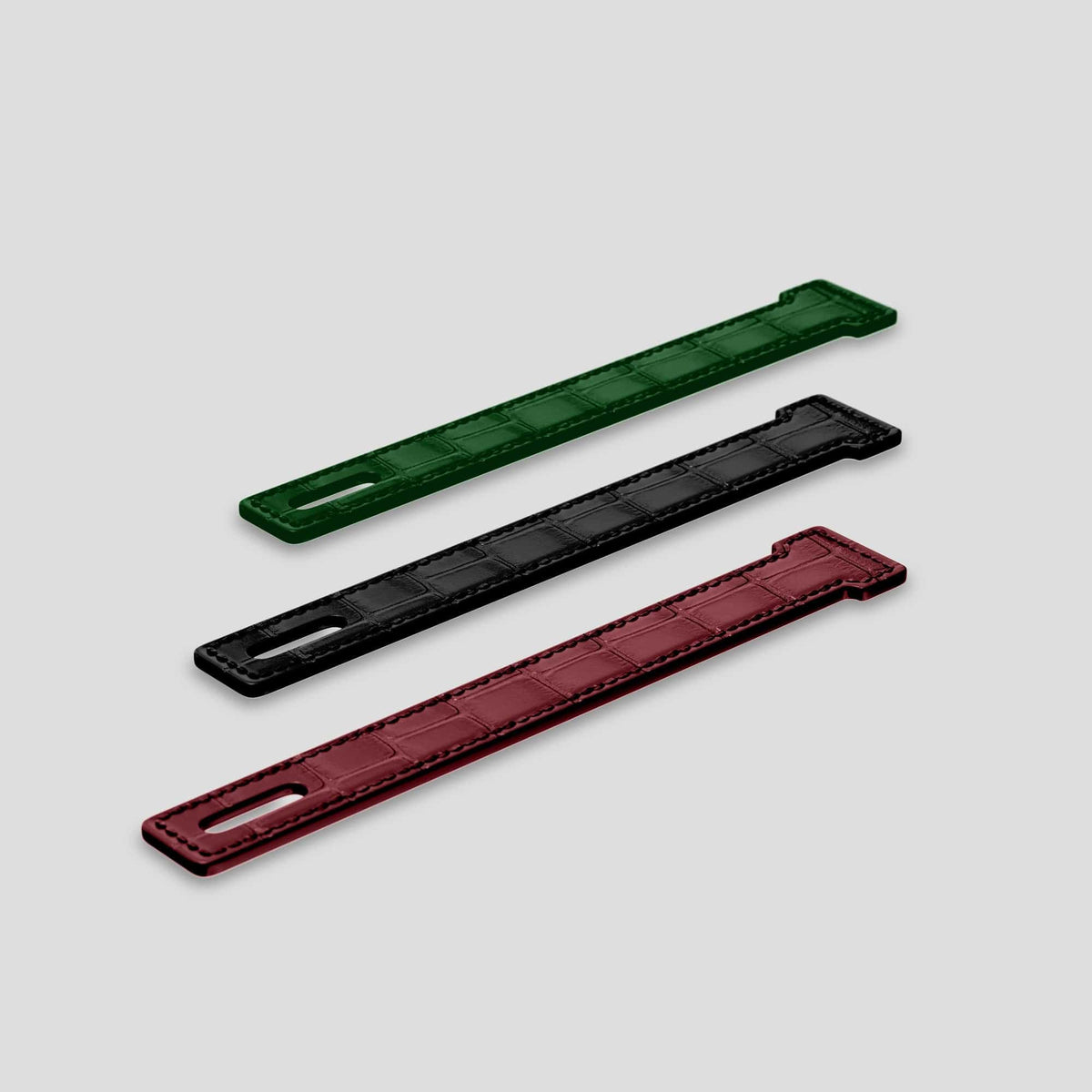 Burgundy iPhone 14 Additional Strap Alligator -3 | Burgundy