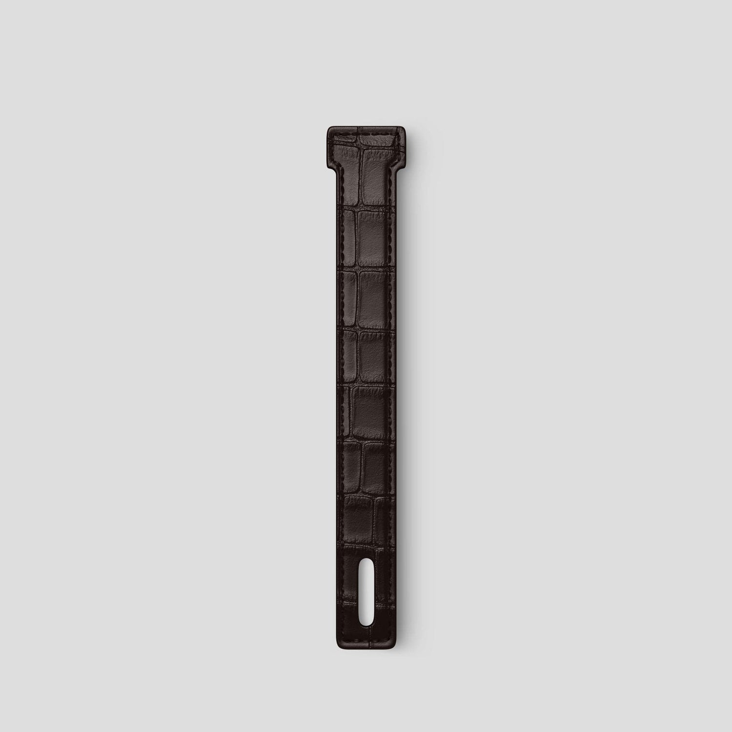 Dark Brown iPhone 14 Additional Strap Alligator -2 | Dark-Brown