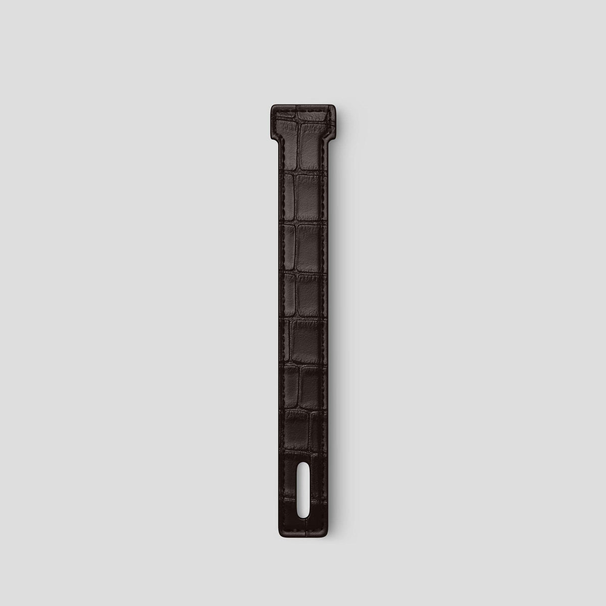 Dark Brown iPhone 14 Additional Strap Alligator -2 | Dark-Brown