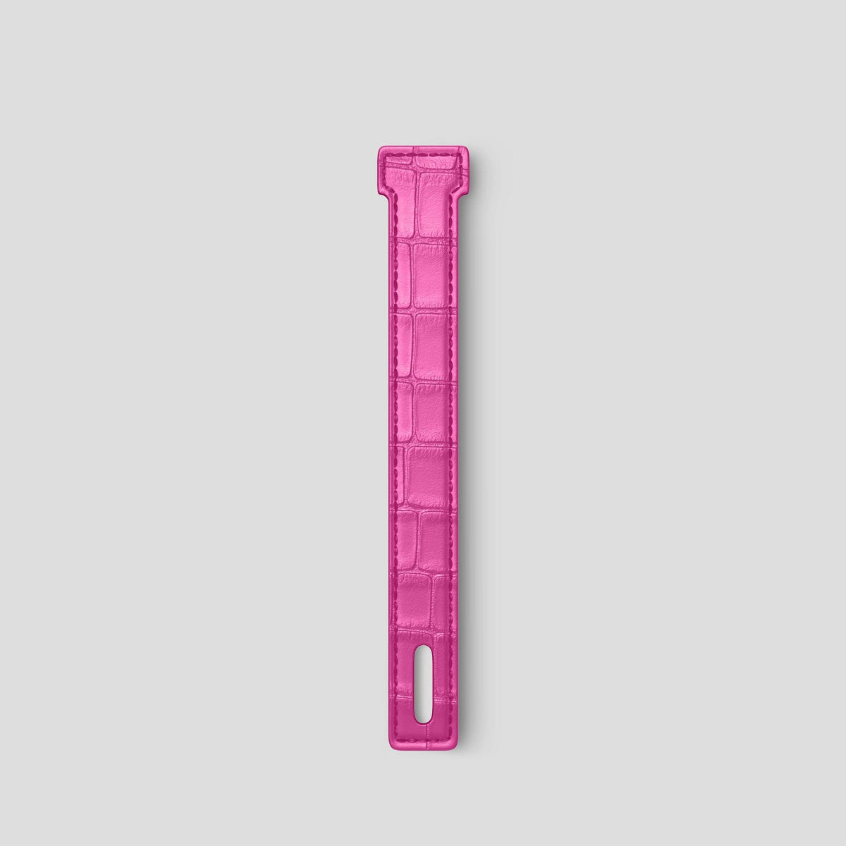 Fuchsia iPhone 14 Additional Strap Alligator -2 | Fuchsia