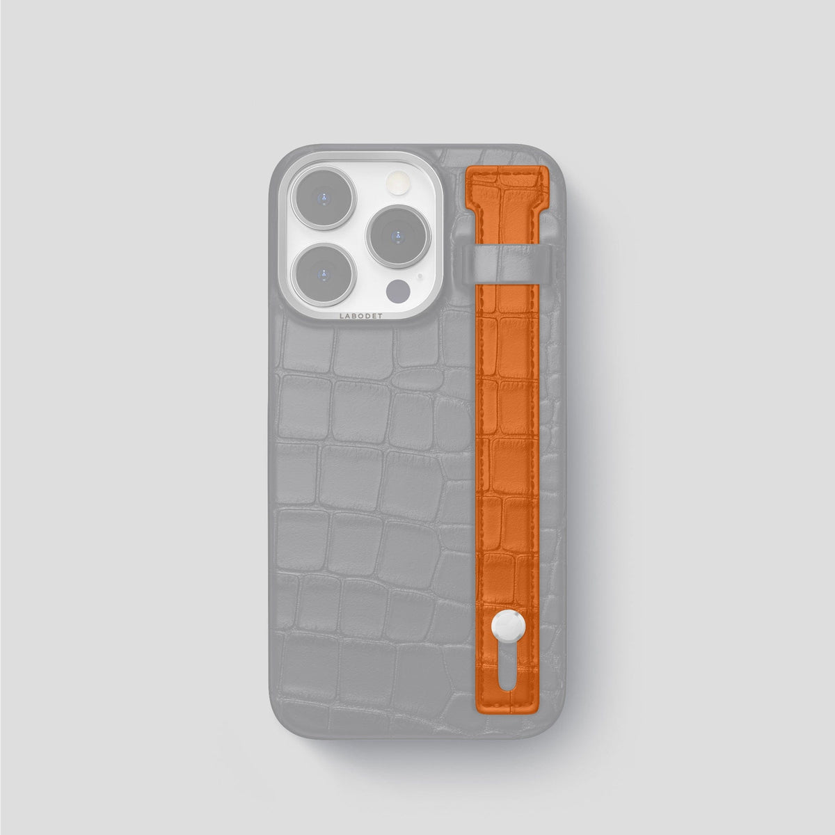 Orange iPhone 14 Additional Strap Alligator -1 | Orange