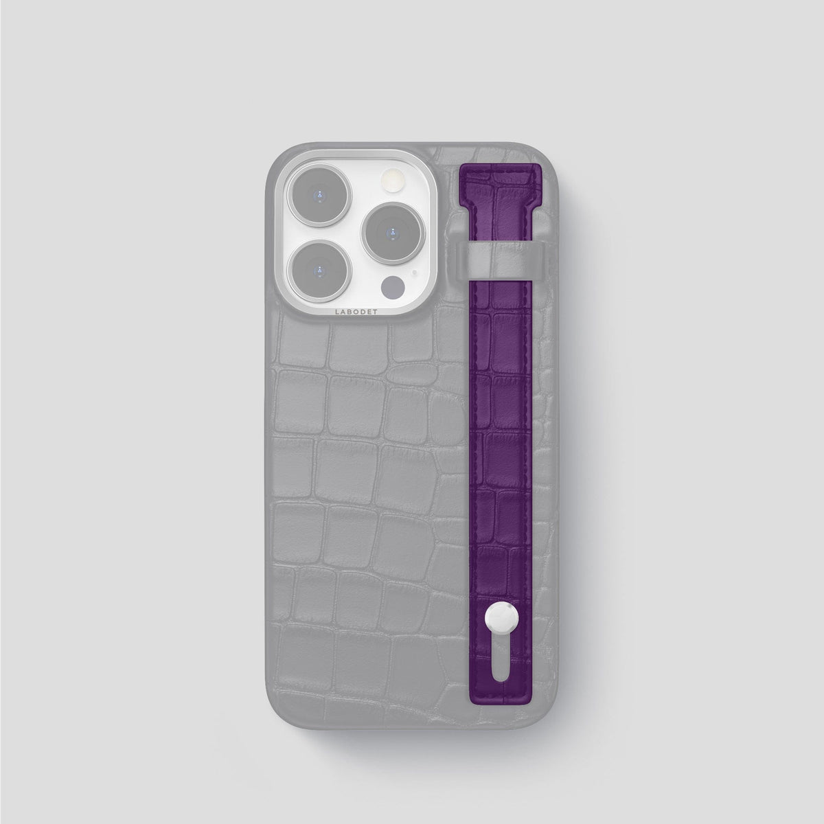 Purple iPhone 14 Additional Strap Alligator -1 | Purple