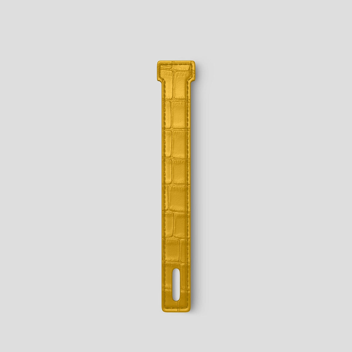 Yellow iPhone 14 Additional Strap Alligator -2 | Yellow