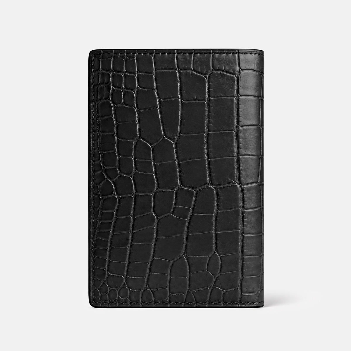 Black Business Wallet Alligator -4 | Black