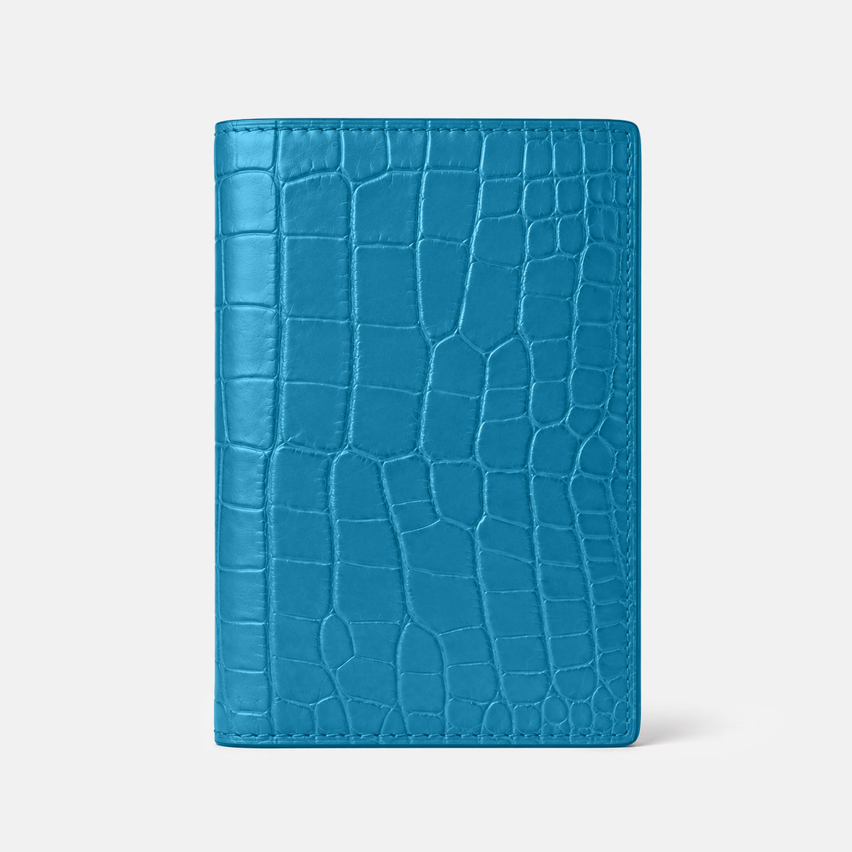 Curaçao-Blue Business Wallet Alligator -3 | Curaçao-Blue