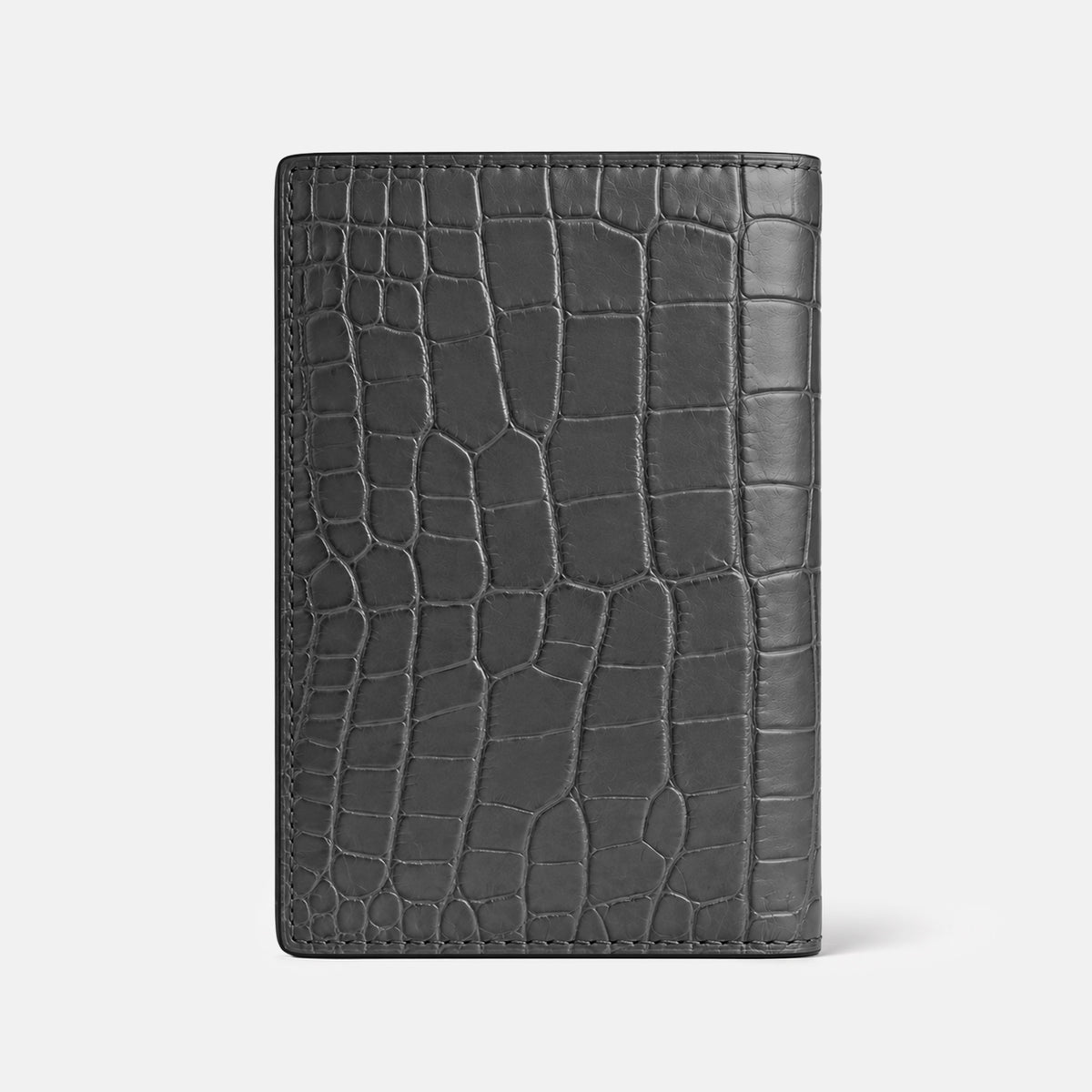 Grey Business Wallet Alligator -4 | Grey