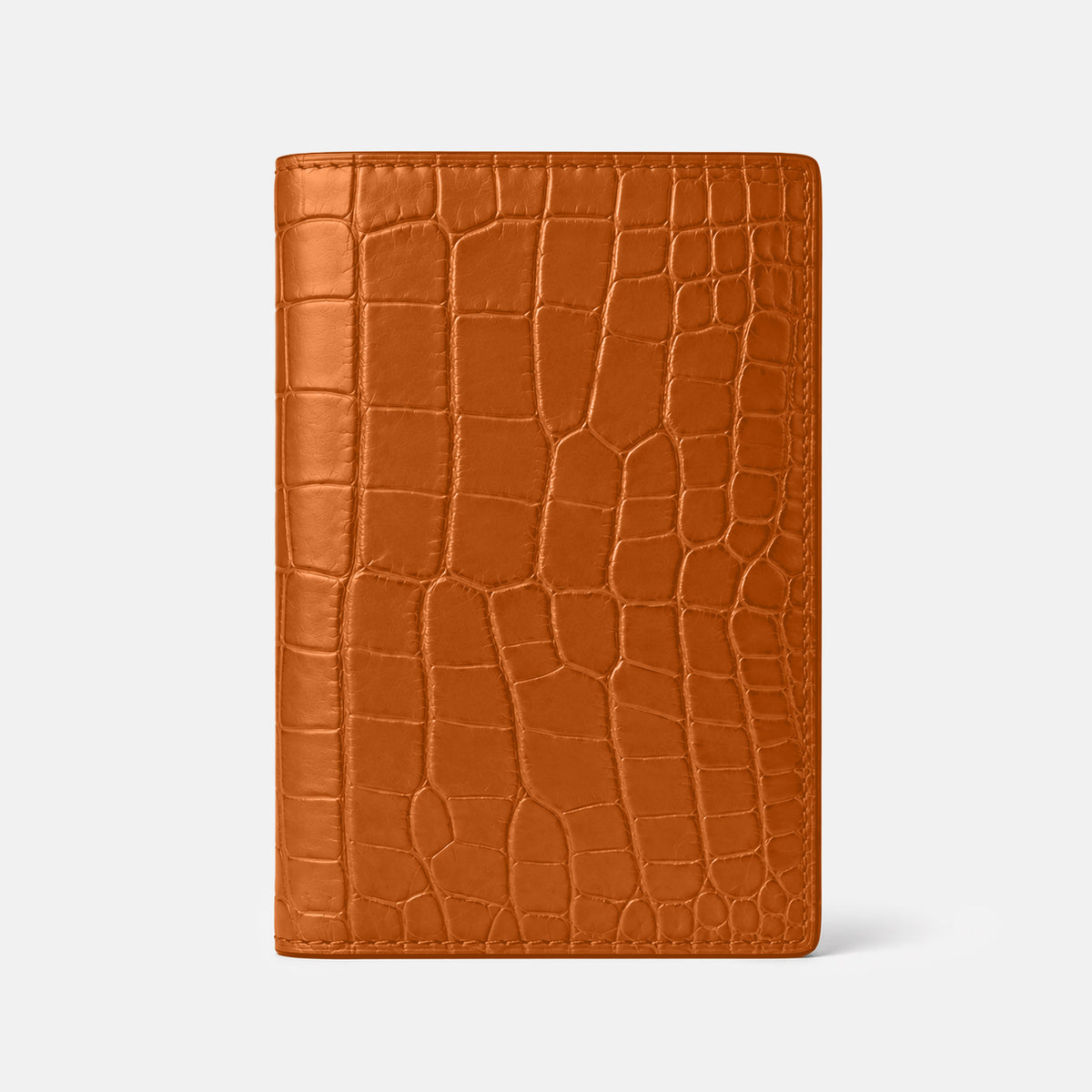 Orange Business Wallet Alligator -3 | Orange