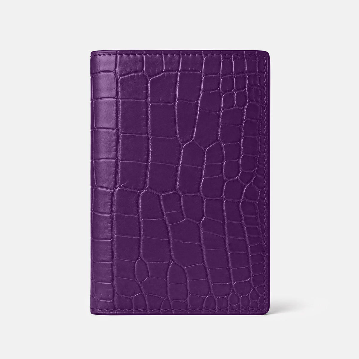 Purple Business Wallet Alligator -3 | Purple