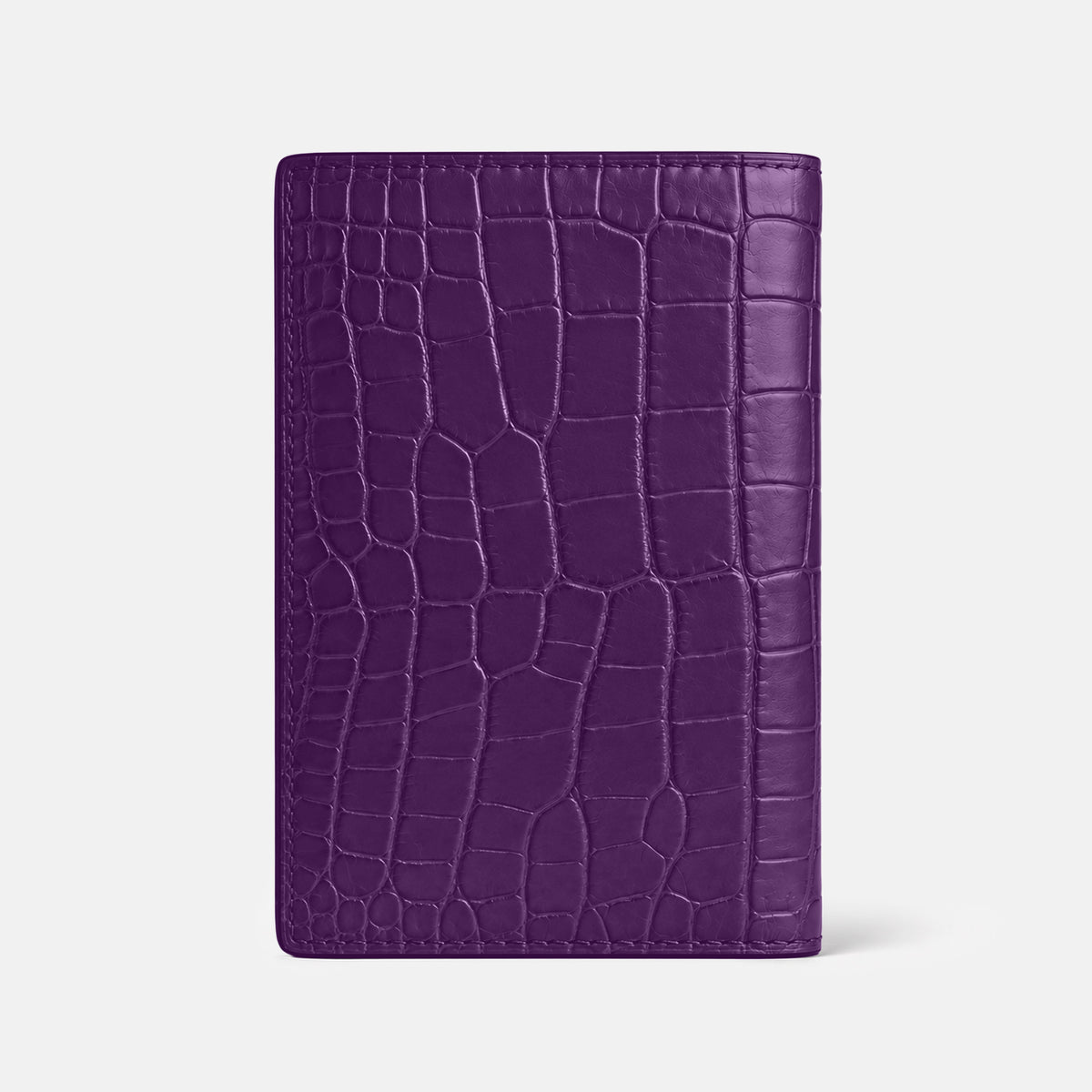 Purple Business Wallet Alligator -4 | Purple