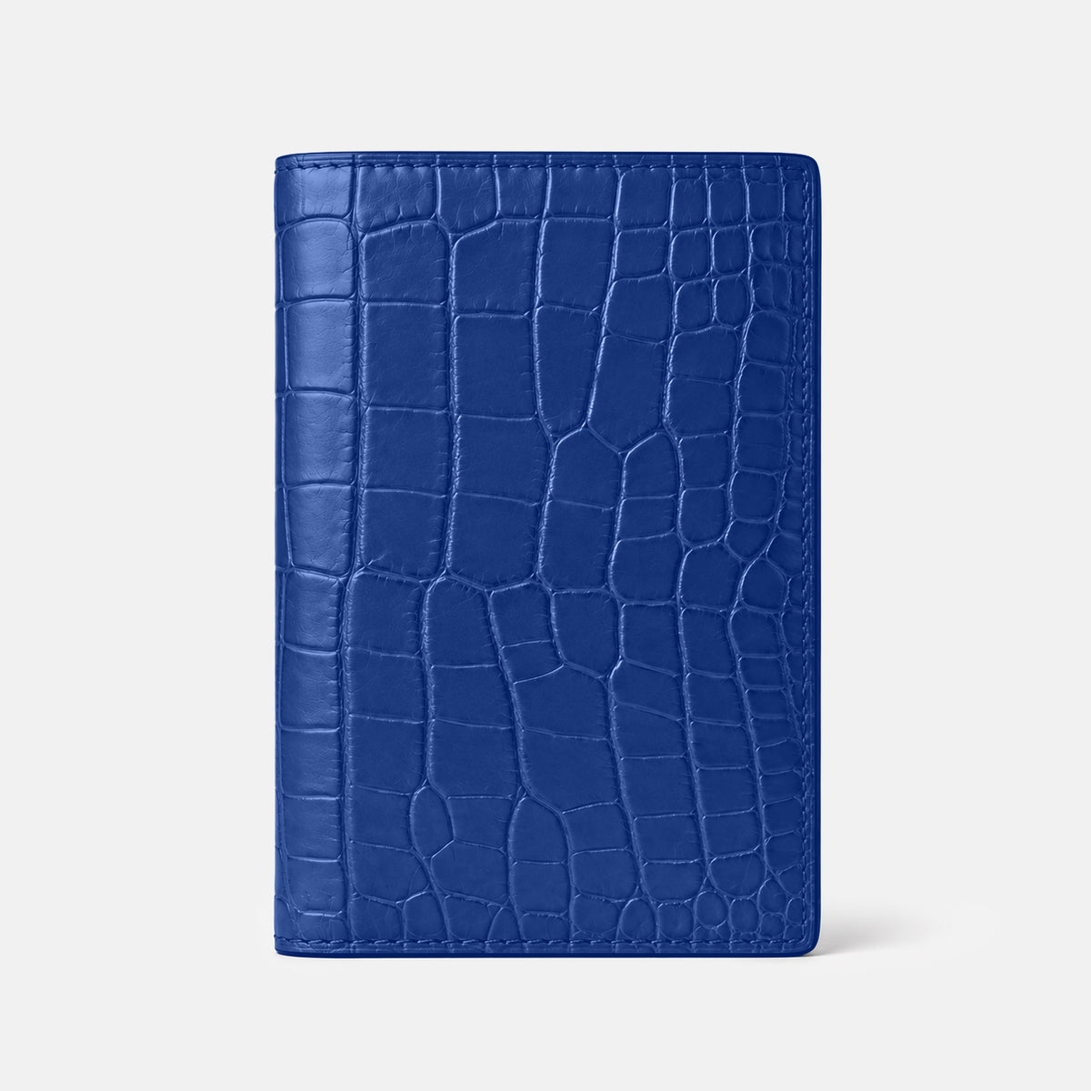 Royal Blue Business Wallet Alligator -3 | Royal-Blue