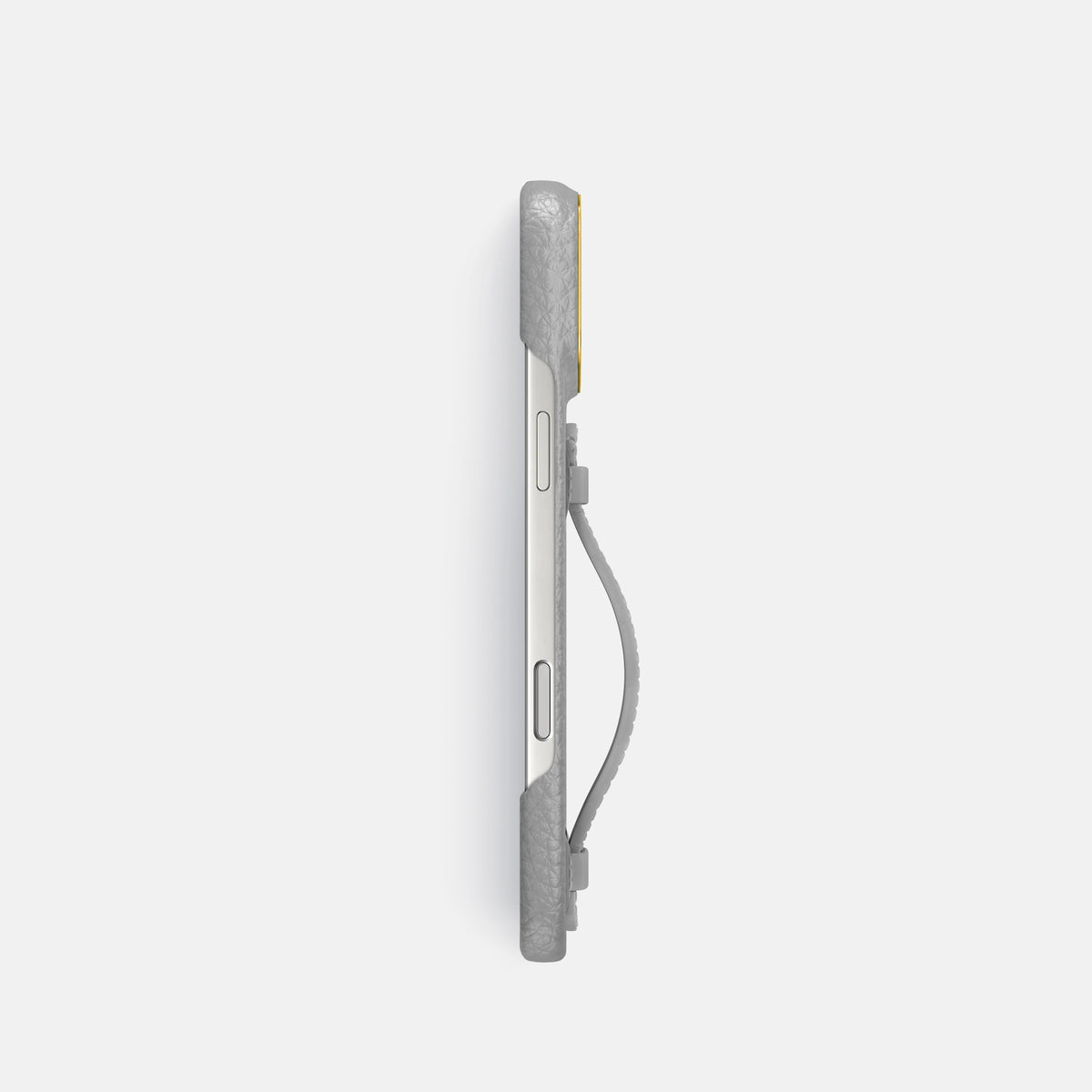 Center Handle For iPhone 17 Pro In Calf -2 | Nuage-Gold