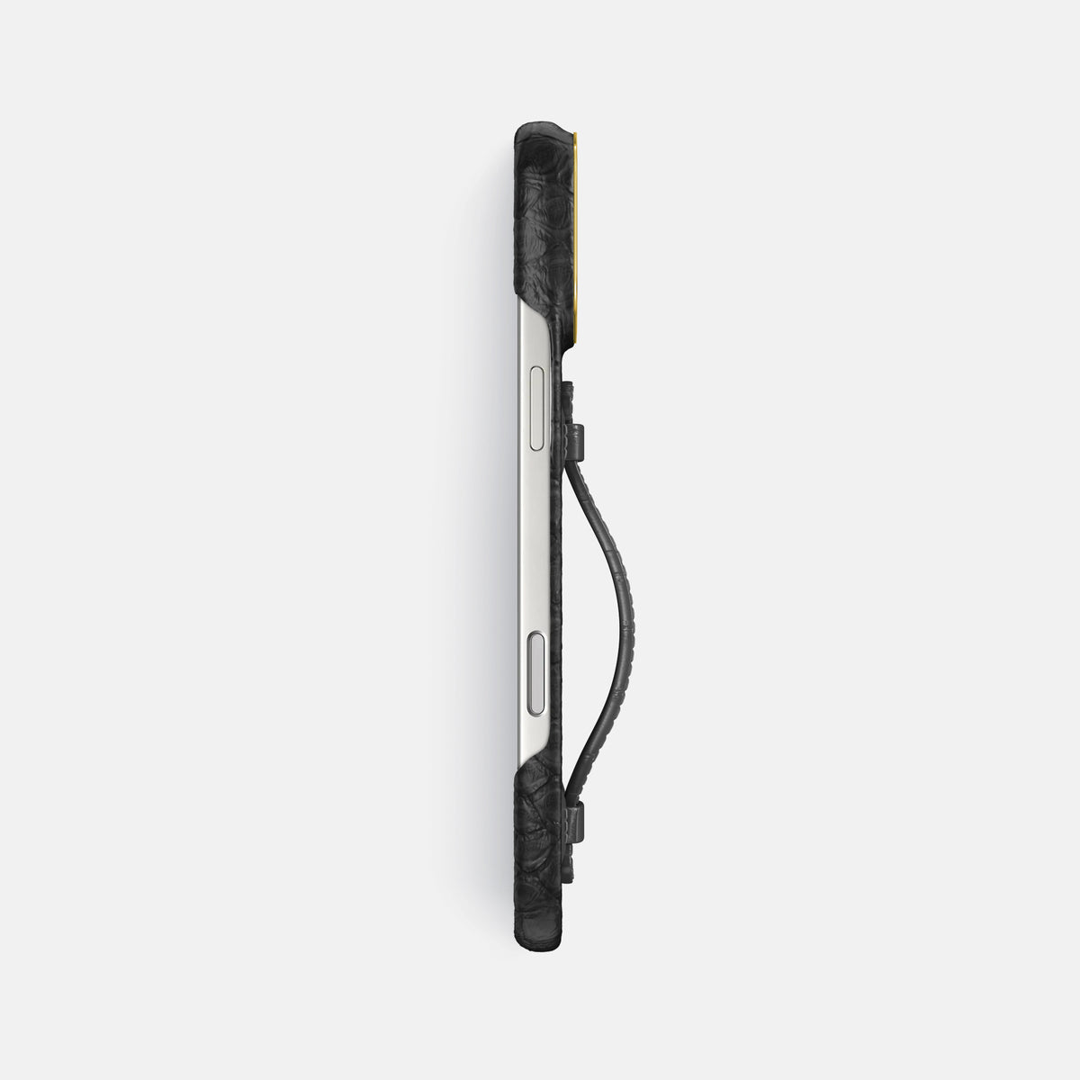 Center Handle For iPhone 17 Pro Max In Python -2 | Black-Gold