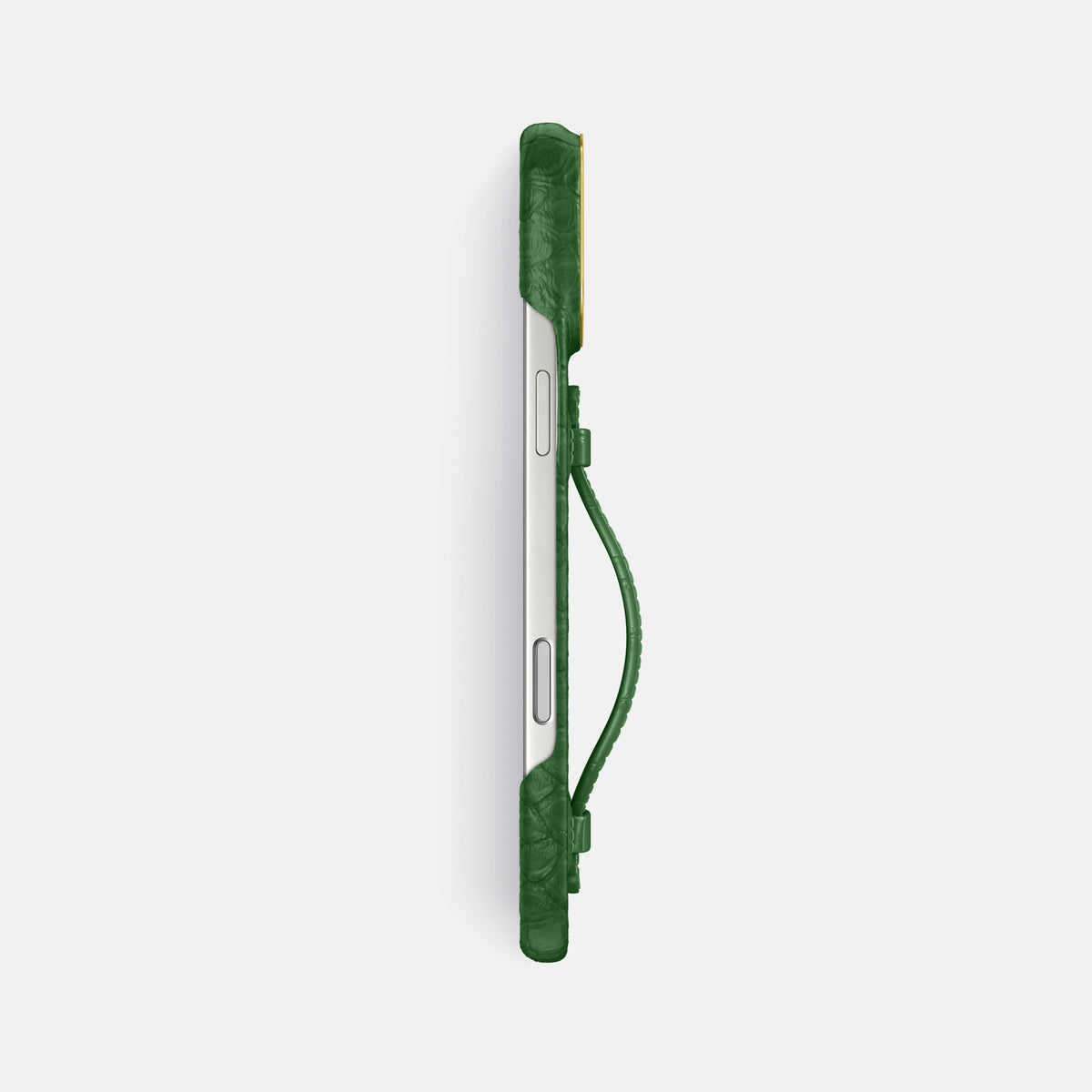 Center Handle For iPhone 17 Pro Max In Python -2 | Green-Gold