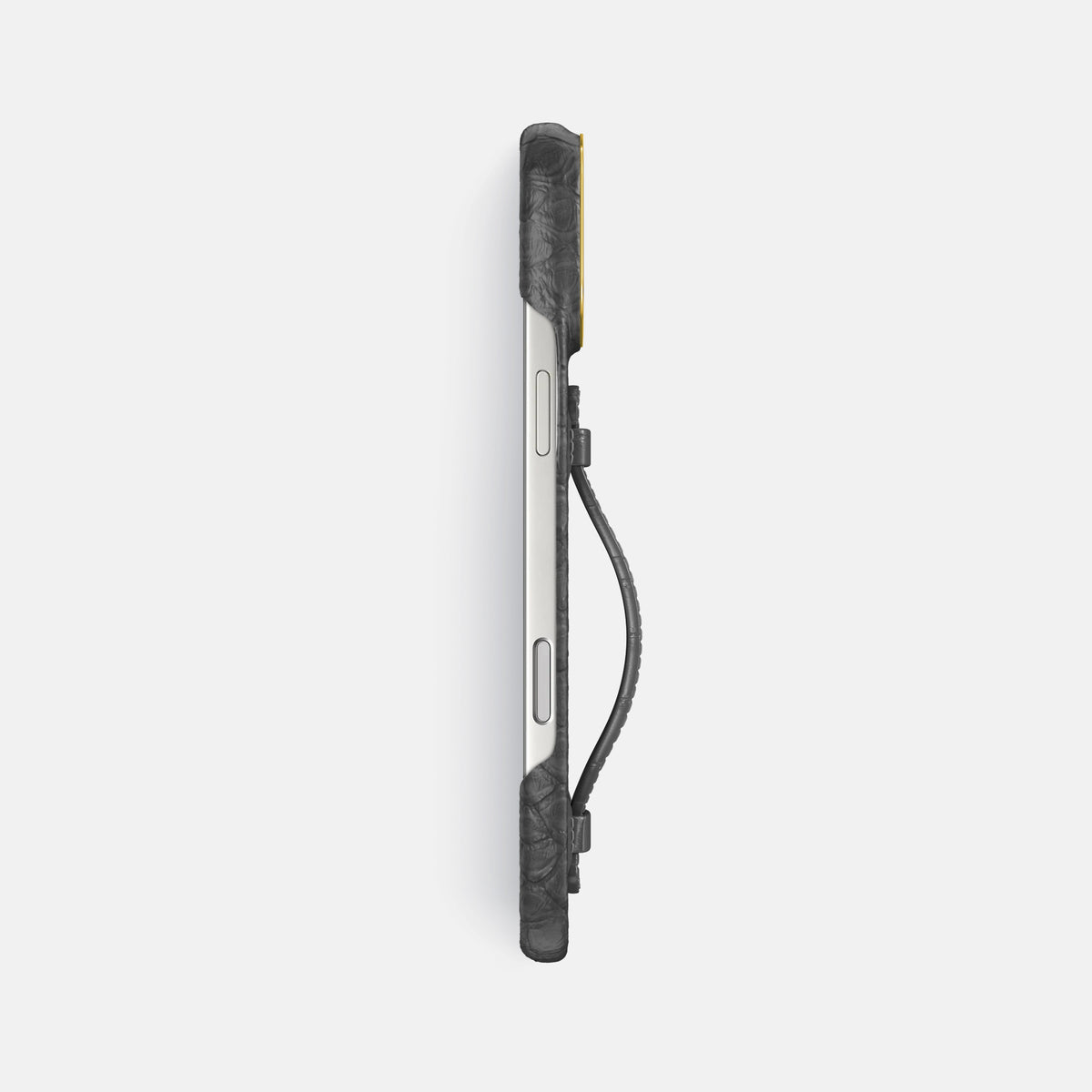 Center Handle For iPhone 17 Pro Max In Python -2 | Grey-Gold