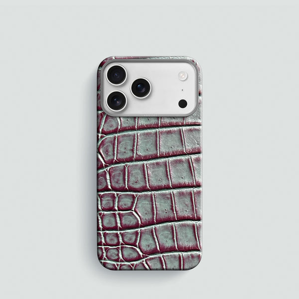 Classic Case 1/1 Cardinal-Shine For iPhone 17 Pro In Alligator