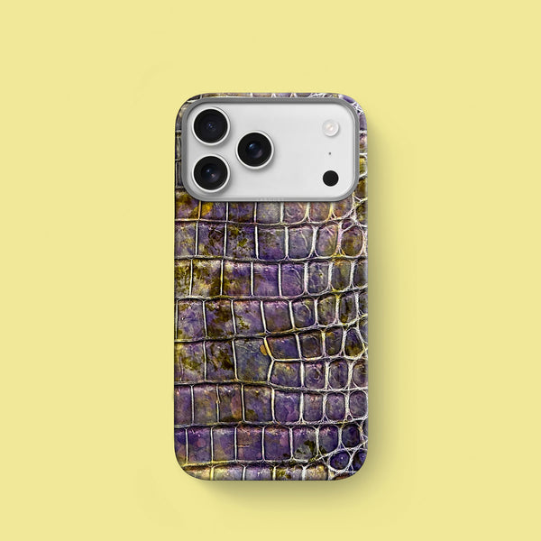 Classic Case 1/1 Fluorite For iPhone 17 Pro In Alligator