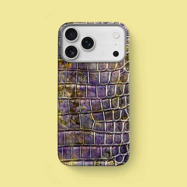 Classic Case 1/1 Fluorite For iPhone 17 Pro Max In Alligator