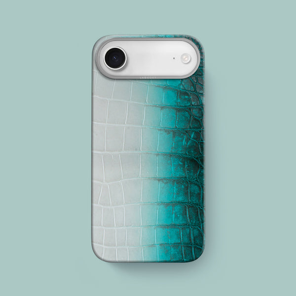 Classic Case 1/1 Turquoise For iPhone 17 Air In Himalayan Crocodile