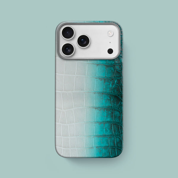 Classic Case 1/1 Turquoise For iPhone 17 Pro Max In Himalayan Crocodile