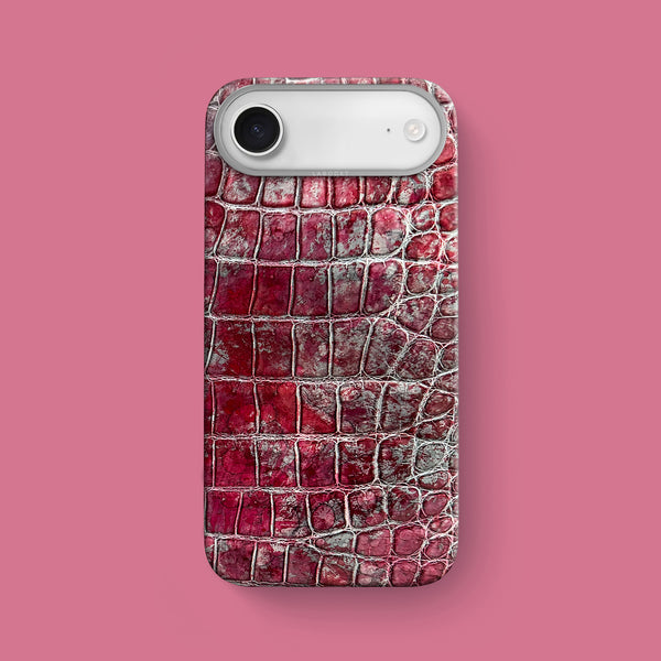 Classic Case 1/1 Garnet For iPhone 17 Air In Alligator