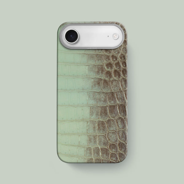 Classic Case 1/1 Pistacchio For iPhone 17 Air In Himalayan Crocodile