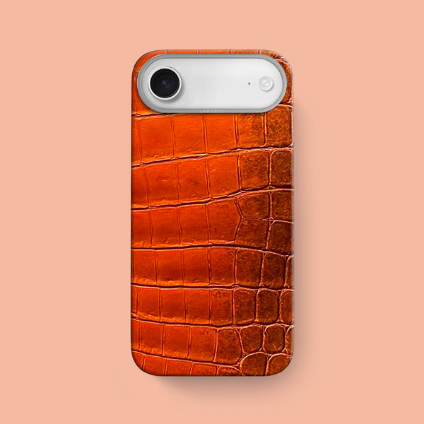 Classic Case 1/1 Mandarin For iPhone 17 Air In Himalayan Crocodile